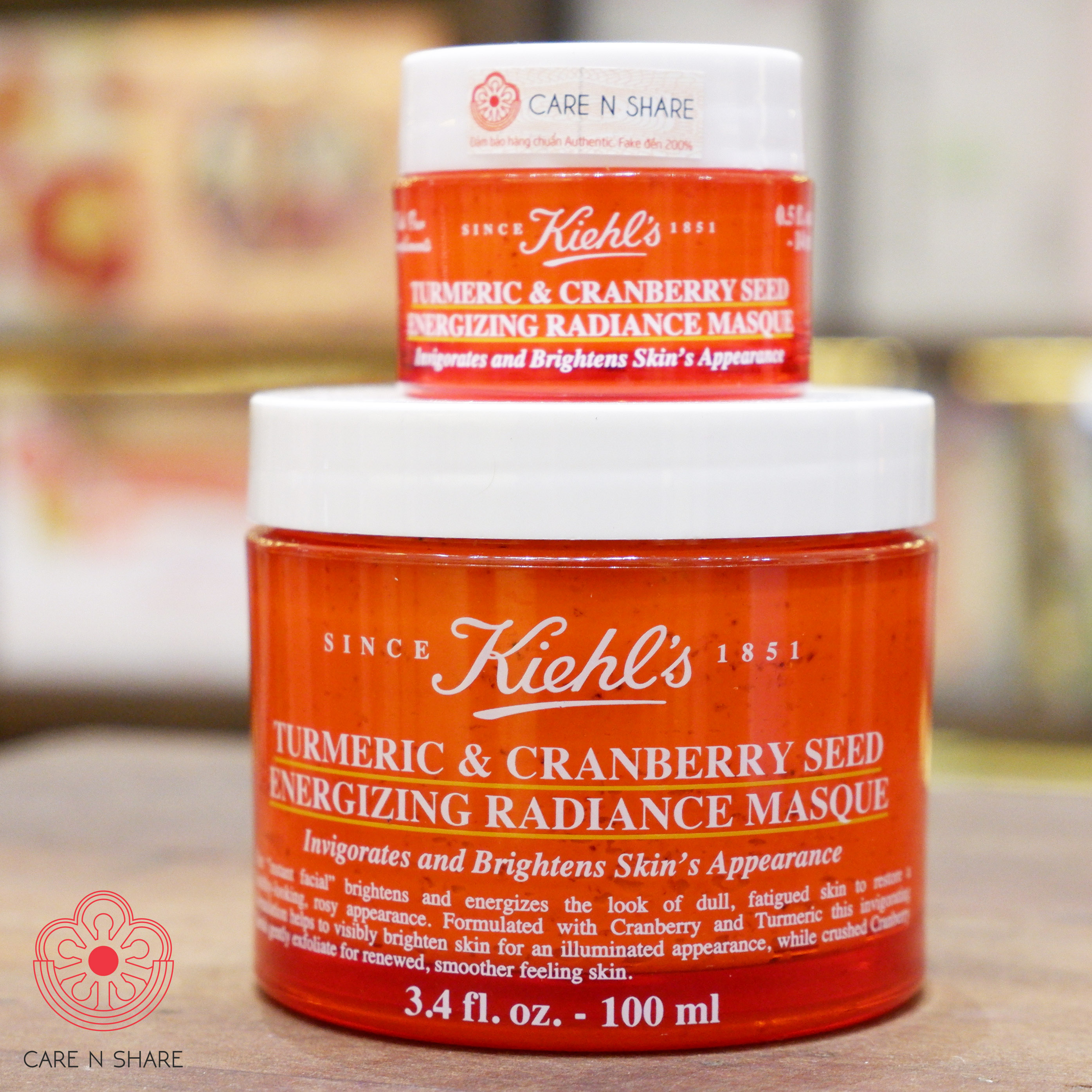Mặt Nạ Nghệ Việt Quất Tumeric & Cranberry Seed Energizing Radiance Masque