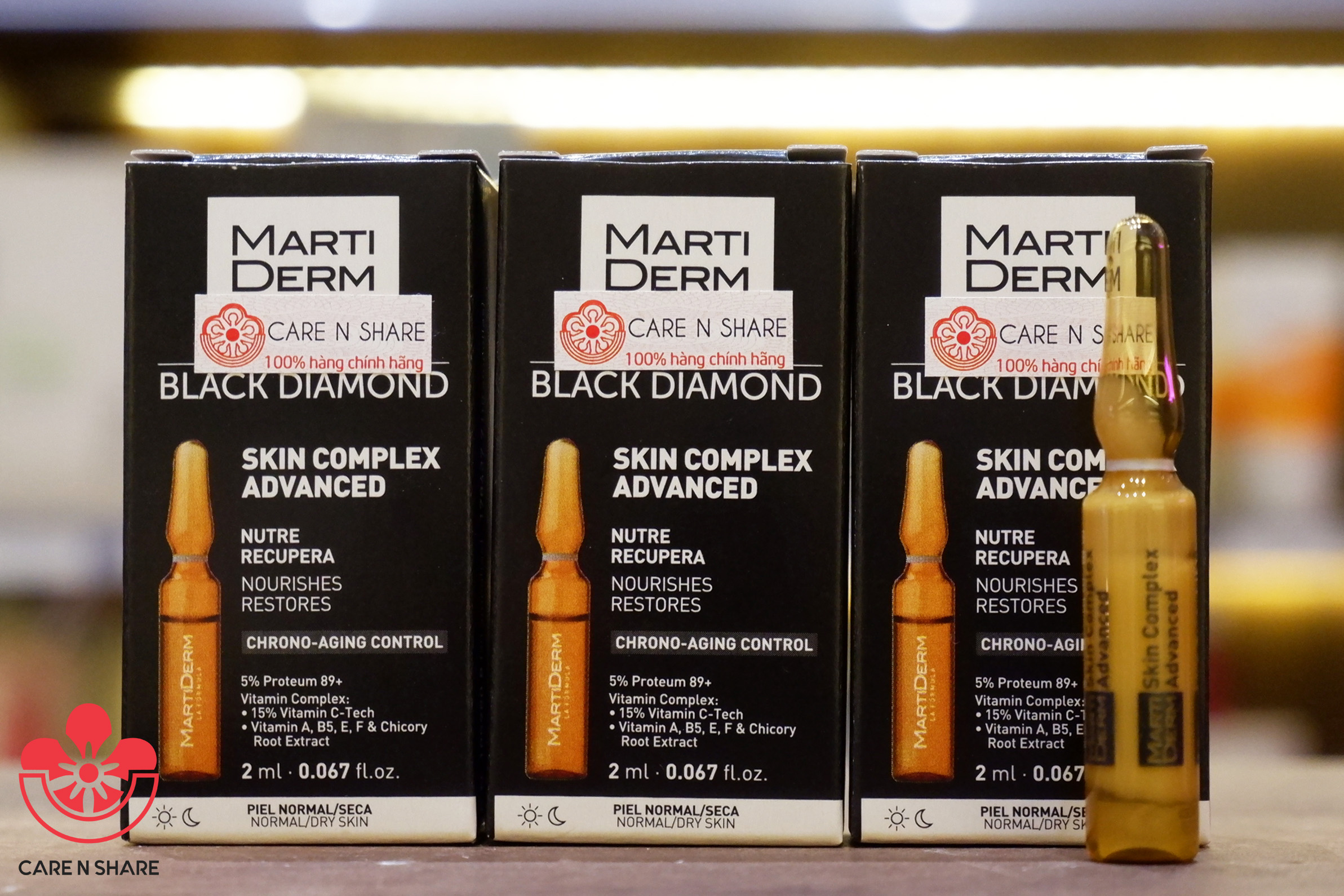 MartiDerm Black Diamond Skin Complex+