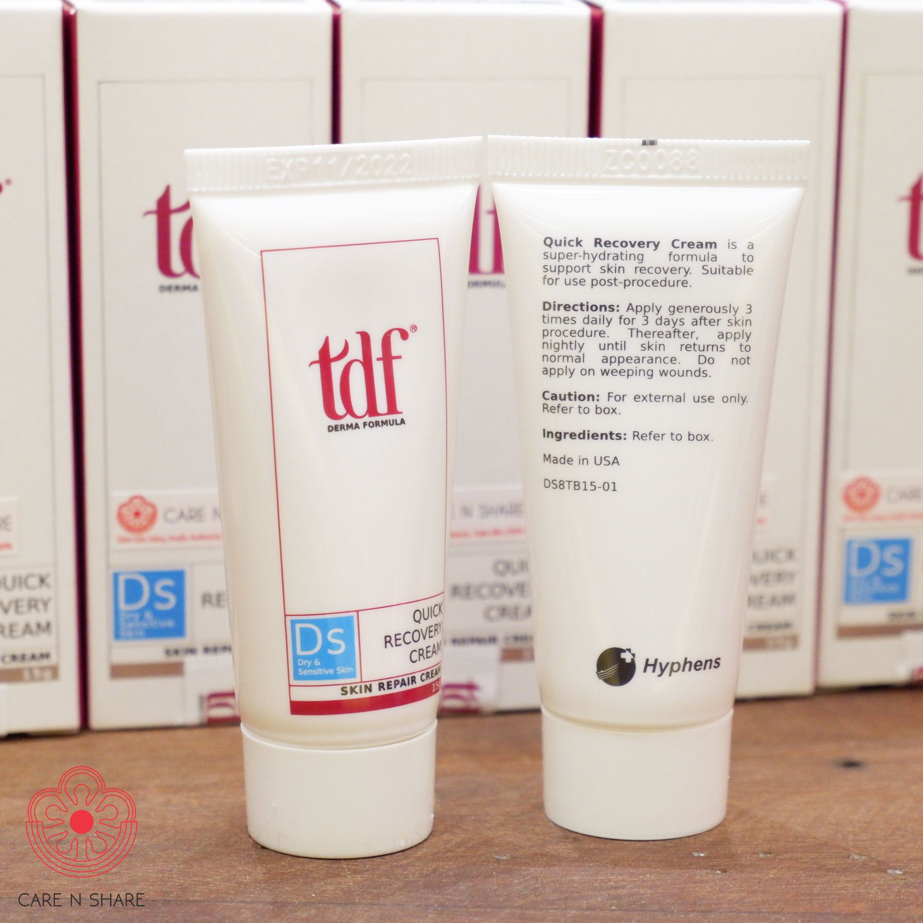 Kem dưỡng phục hồi da Therapeutic Dermatologic Formula (TDF) - Quick recovery Cream TDF